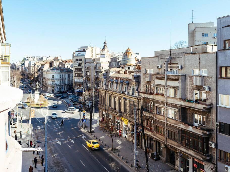 Newstudio & City Center I Balcony I Netflix ブカレスト エクステリア 写真